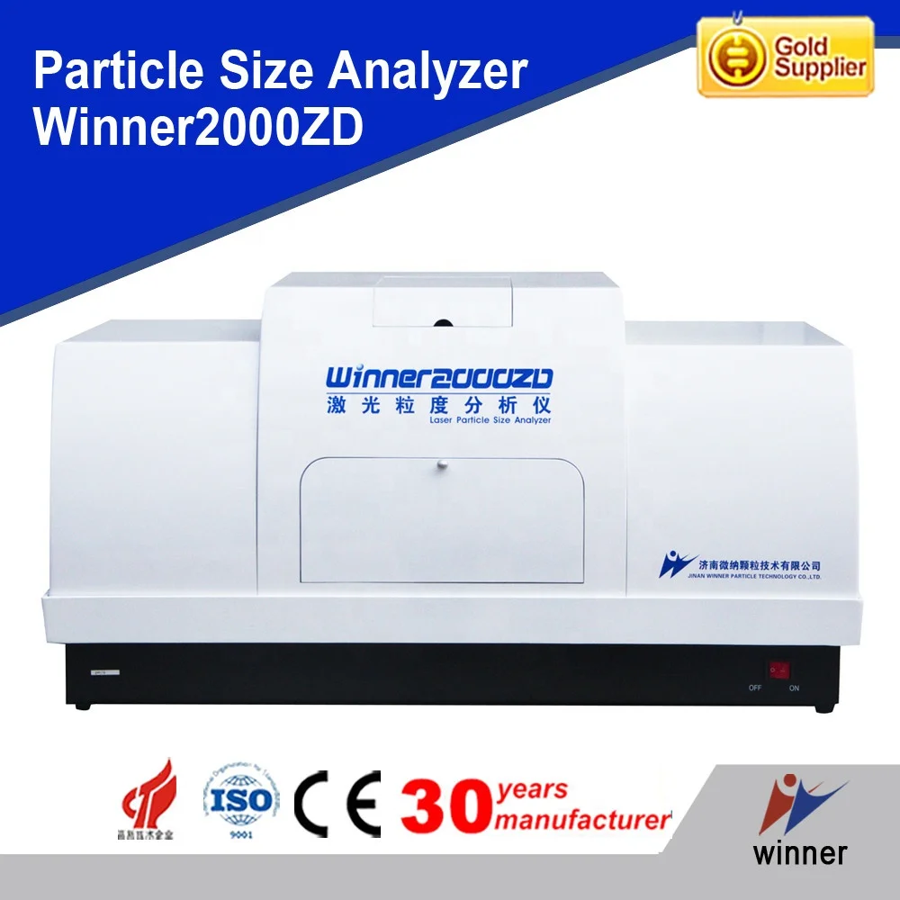 International accuracy Winner 2000ZDE full automatic laser particle size Analyzer for resin particle size test