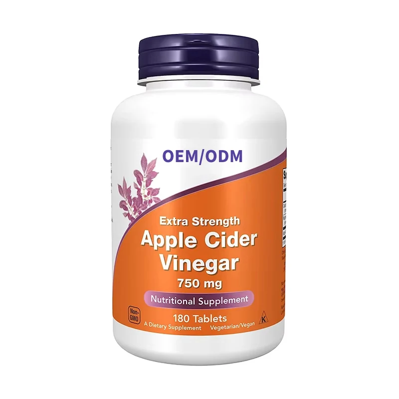 Private Label Weight management Supplement helps Accelerates Fat metabolism 500 mg apple cider vinegar tablets