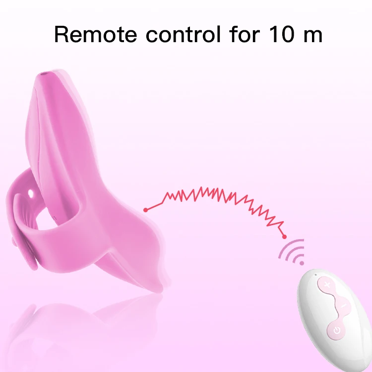 Wireless Remote Control Clitoral Stimulator Wearable Panti Vibrating Women Sex Toys Butterfly Vibrator