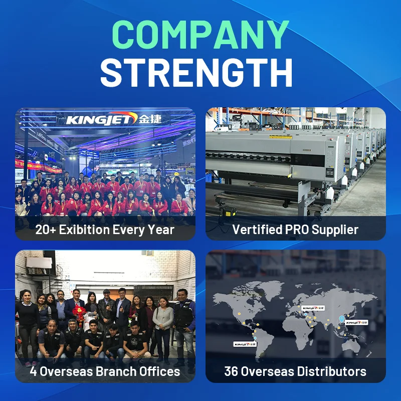 Heat Pet Film DTF Printer Digital T Shirt Textile Printing Machine With Double 4720 / i3200 Print Heads 60cm dtf printer