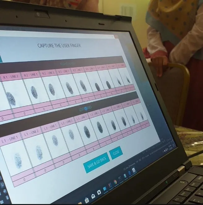 HF7000 Android беспроводной BLE сканер отпечатков пальцев с SDK для безопасности биометрическое устройство захвата данных