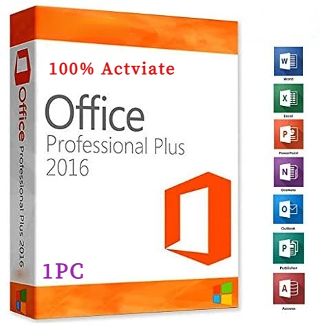 1 шт. подлинный Office 2016 Professional Plus Key 100% онлайн Активация Office 2016 Pro Plus лицензия на ключи 1 час отправка по электронной почте