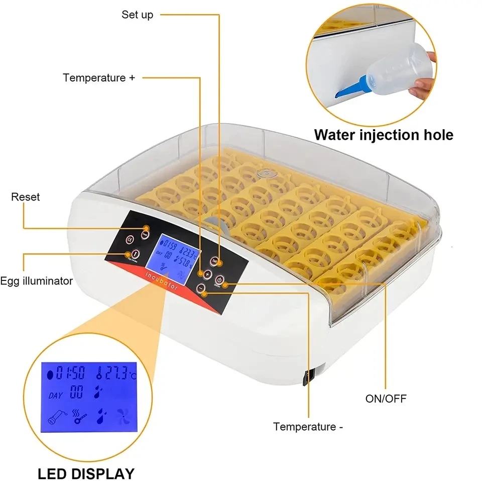 Automatic drum-type egg tray turnover incubator for hatching eggs