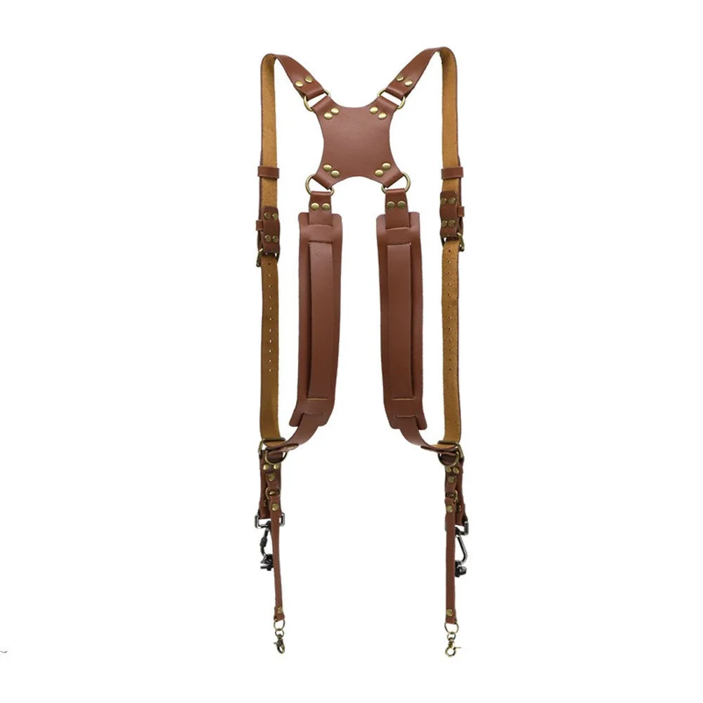 Genuine Leather Camera Shoulder Strap Belt Vintage Durable Leather Strap For Camera