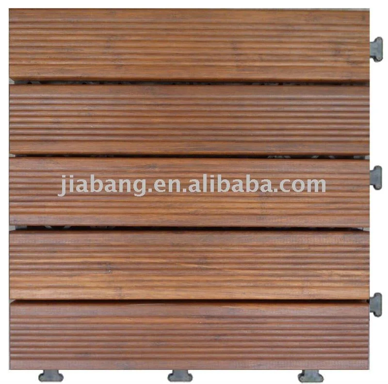 Bamboo outdoor interlocking decking -BB5P3030BH