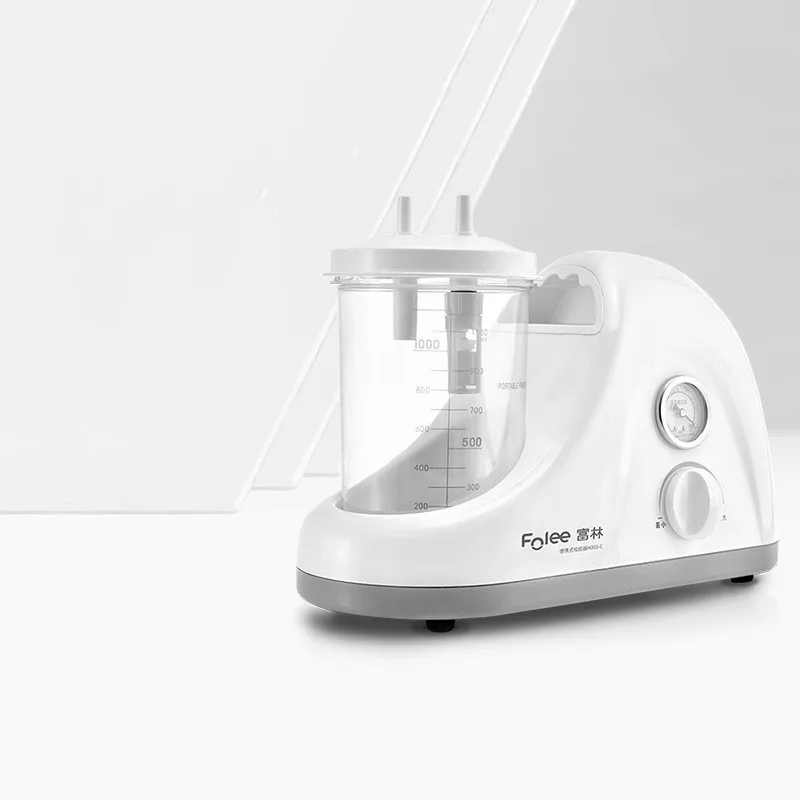 Home use mini electric aspirator medical Apparatus Sputum Vacuum Suction Devices