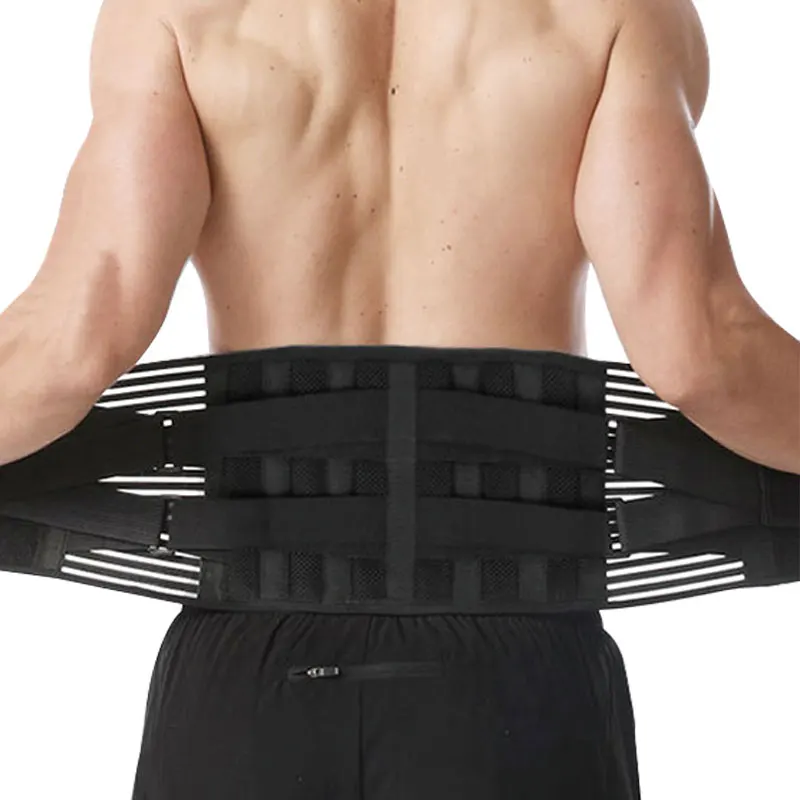 Medical Breathable 6 Stays ceinture lombaire back pain waist back brace lumbar support belt