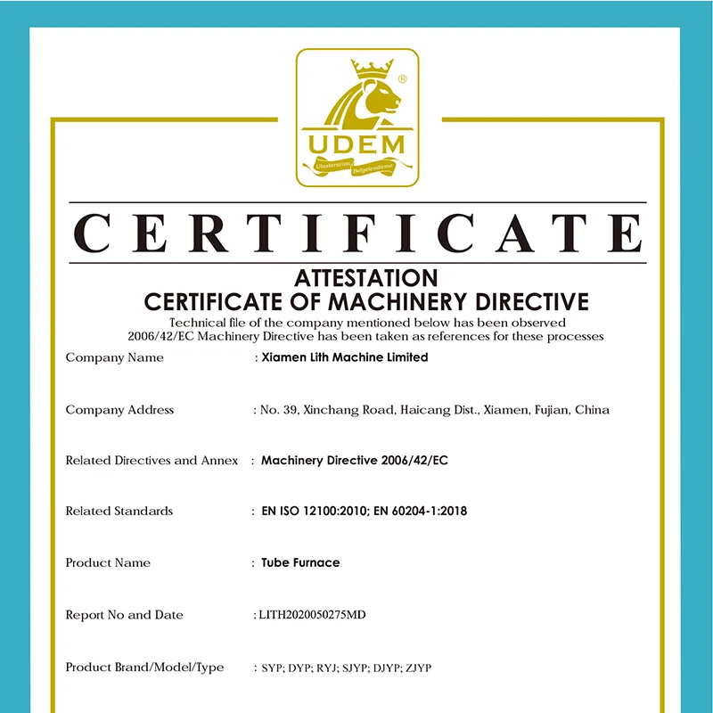 High Temperature CVD 1200C 1400C 1600C 1700C 1800C Vertical Sliding Rotary PECVD Tube Furnace Machine