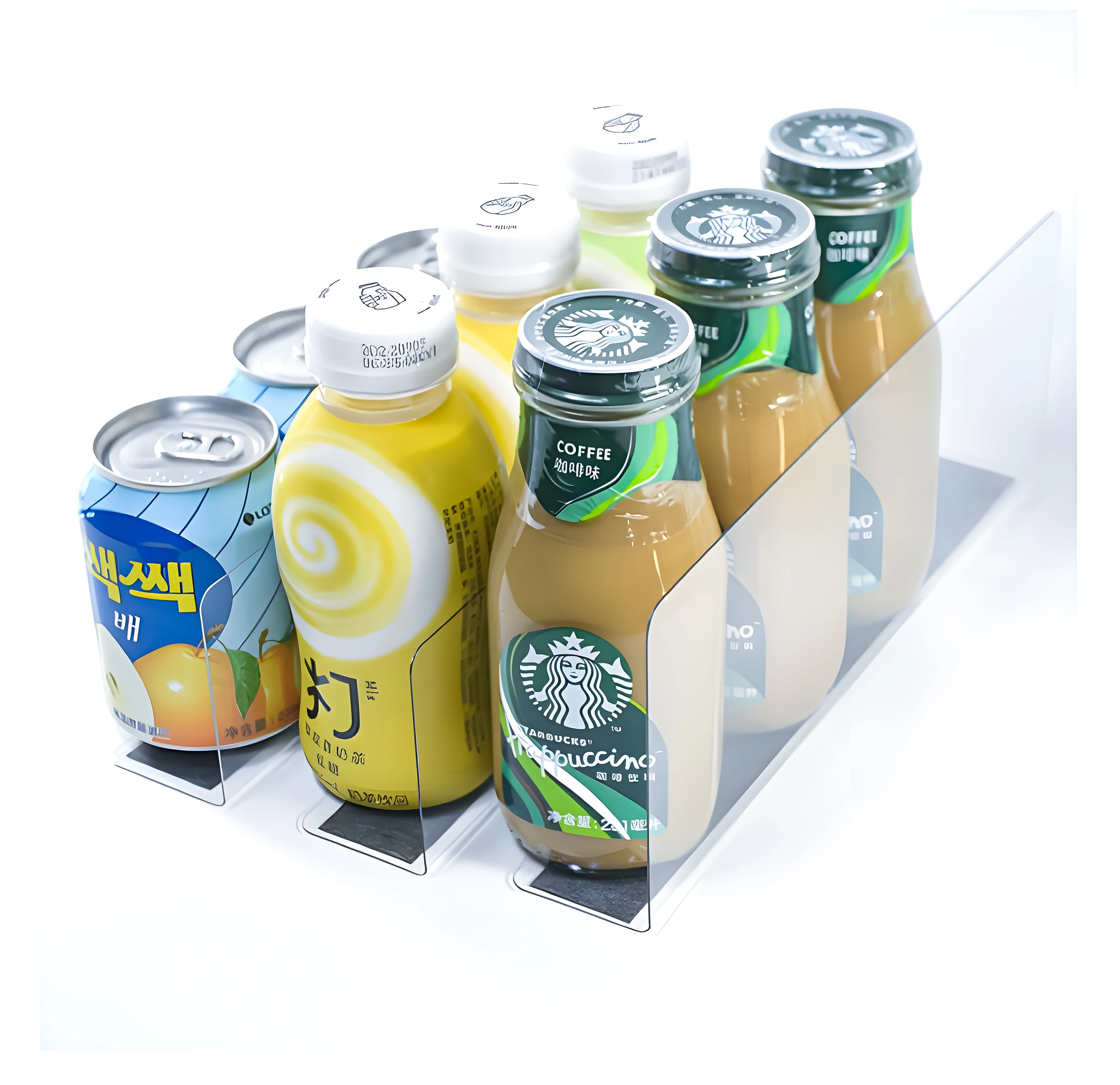 Best Quality Customizable Plastic Shelf Dividers 5pcs Clear Acrylic Shelf Divider with Magnet Strip
