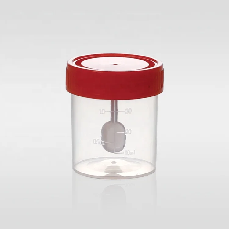 High quality disposable sterile urine and containers stool sample cup
