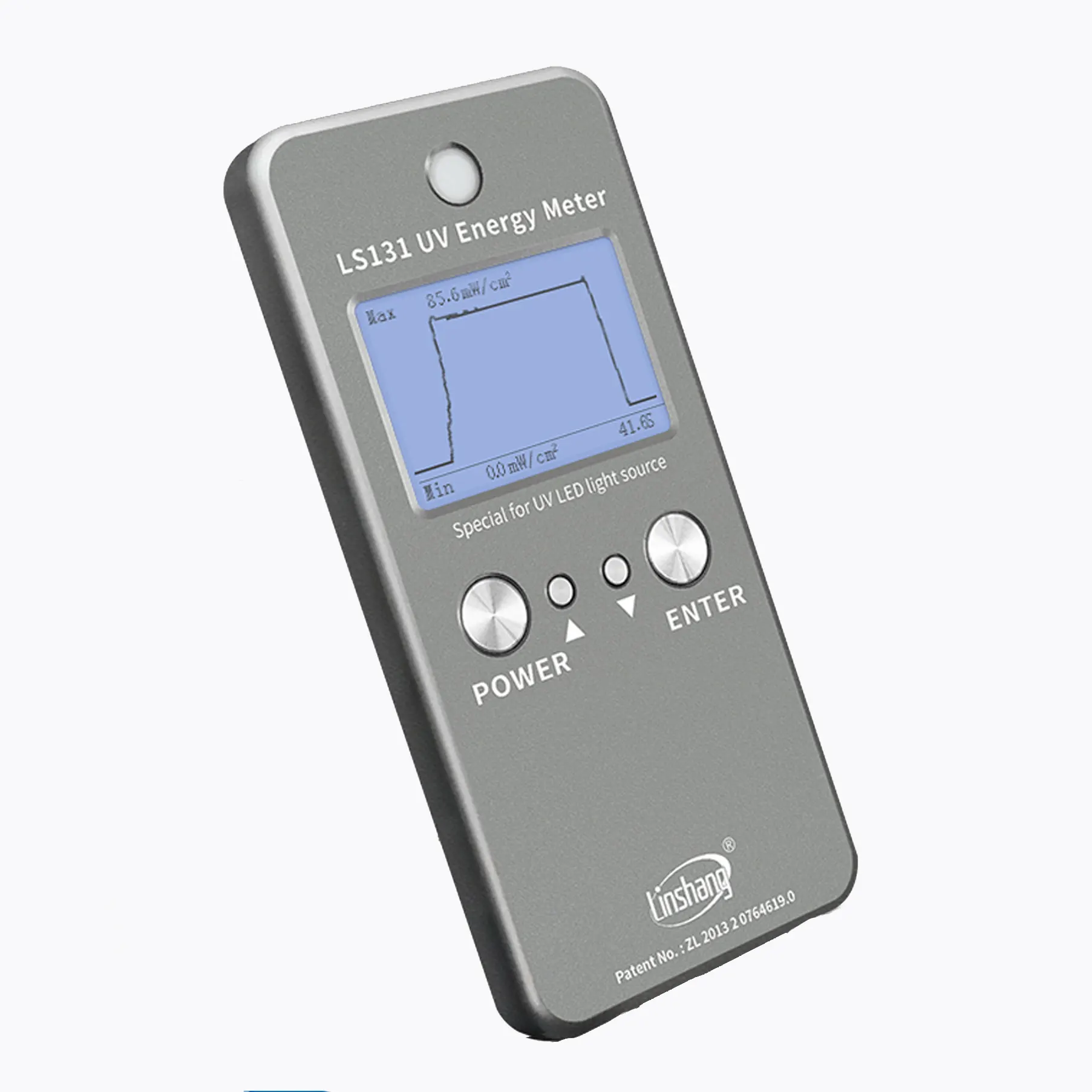 LS131 UV Energy Meter UVA radiometer detect the power and energy value of UV light source 365nm 375nm 385nm 395nm 405nm