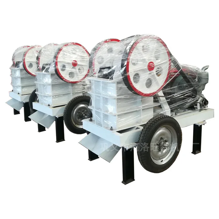 small diesel stone jaw crusher 250x400 crawler type crushing plant mobile jaw crusher