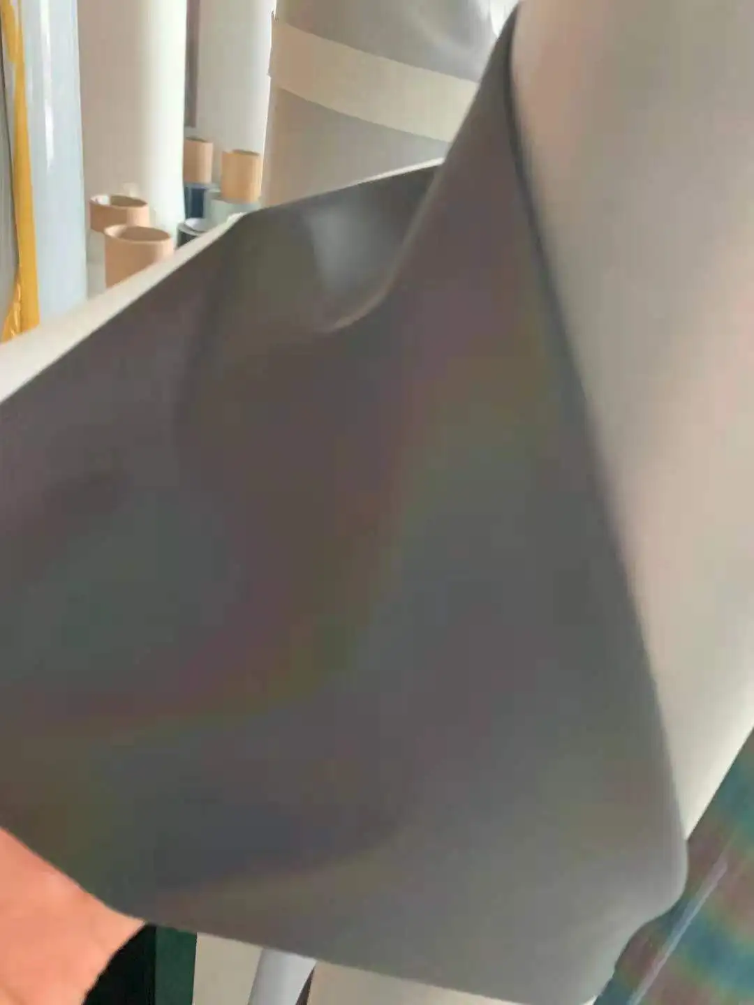 Rainbow 100% Polyester Reflective Fabric for Fashion Garments