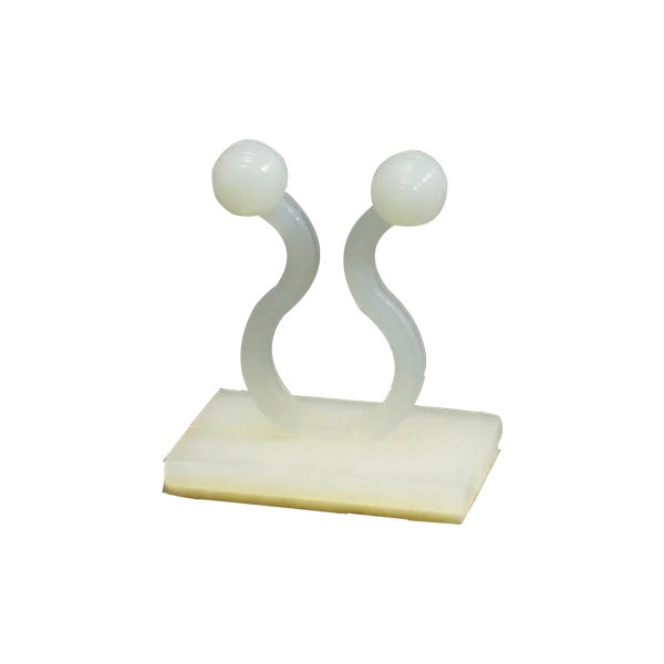 plastic adhesive adjustable wire rope mounting clips  electric  cable clamp