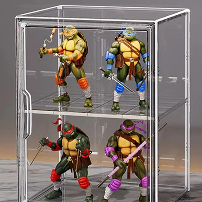 Customized Acrylic Toy Display Rack Multifunctional Transparent Acrylic Toy Car Display Case