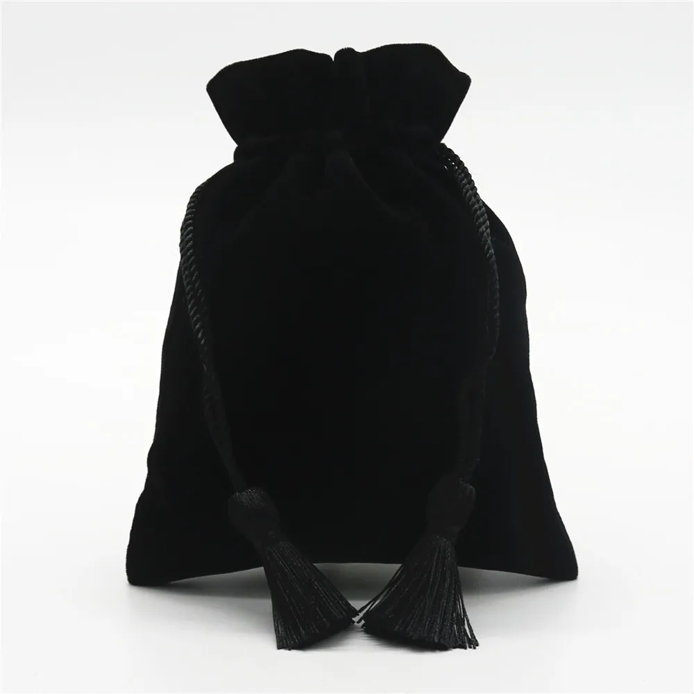 Китайские поставщики, высокое качество, большая бархатная сумка на шнурке под заказ для ювелирных изделий