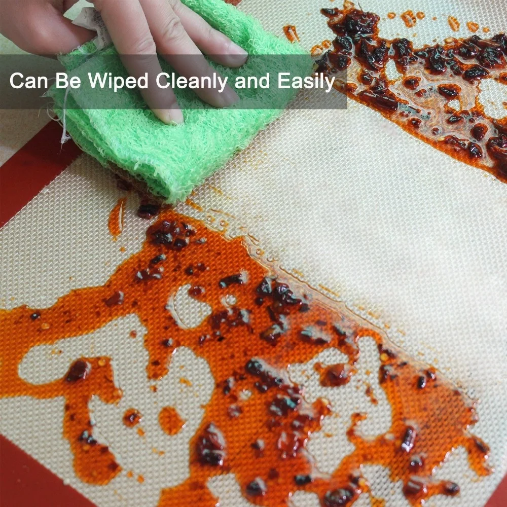 Hot Sale New style Silicone Baking mat 400x300mm thickness 0.7mm