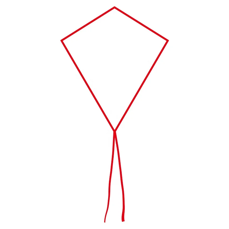 OEM Kites One Color printing DIY  kids kite  paper  Drawing   teaching Commercial kite