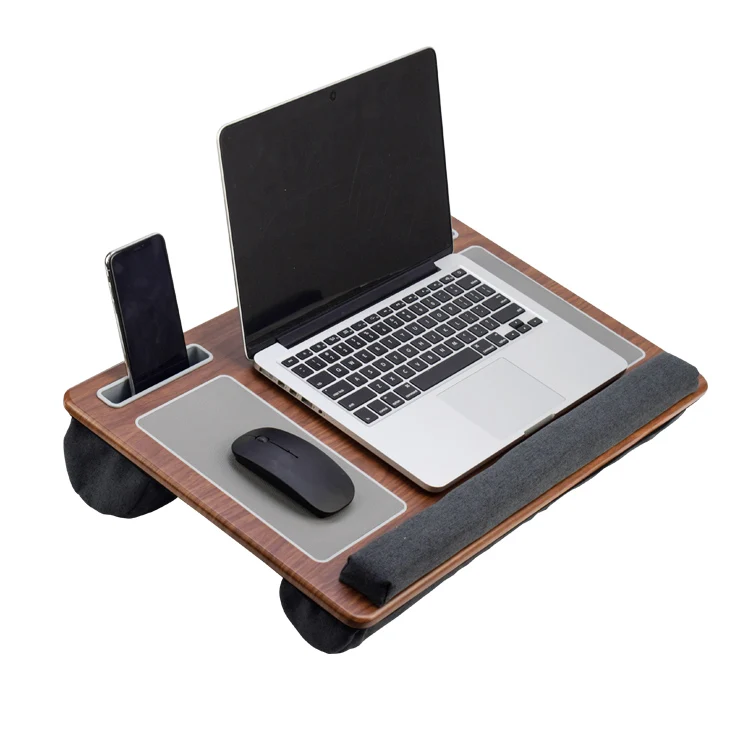 
2021 fit up 17.3 laptop Mouse wrist Pad Phone Holder slot lap laptop desk 