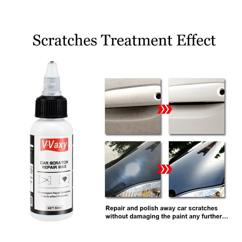 Polishing Paste Wax Car Scratch Repair Agent Hydrophobic Paint Care Painting Waterproof Scratches Remover Glass Cleaning