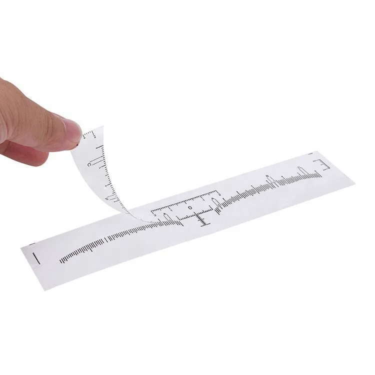 Disposable Ruler Eyebrow Shape Microblading Permanent makeup Tattoo Ruler for Eyebrow design