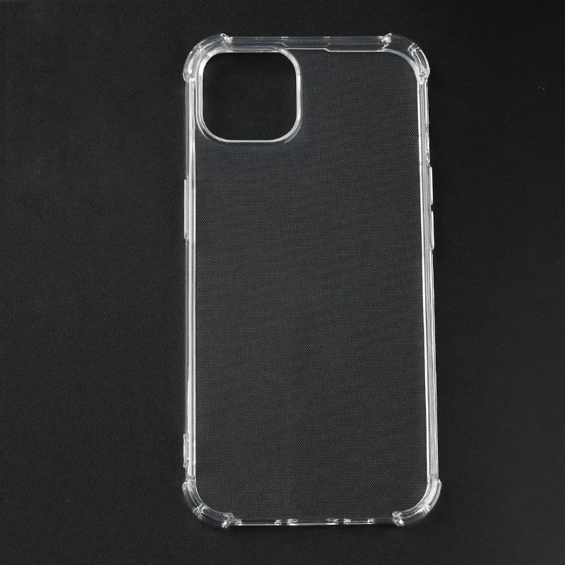  Transparent Phone Case For iPhone 13 12 11 mini Pro MAX XS XR 8 7 Plus Samsung S21 A22 TPU Protective Shockproof Clear