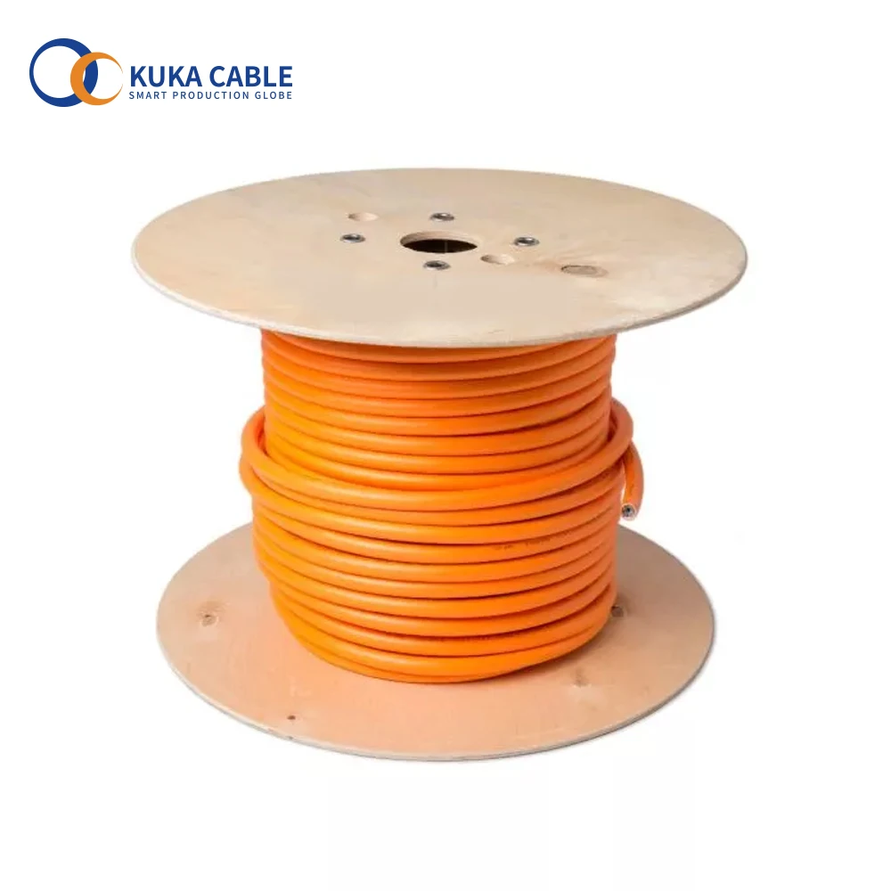 Single Core EV Silicone Rubber Insulation wire  50mm2 Shielded Copper Braid Screened EV Power Cable