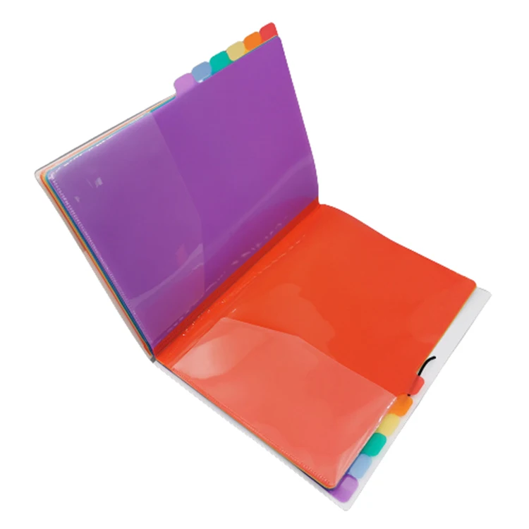 Папка для документов Data A4 Pp Trifold Clear Deep Pocket портативная с