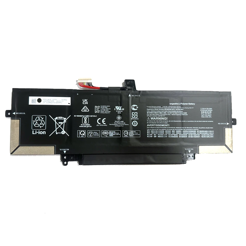 HK04XL HSTNN-IB9J Bettery для HP EliteBook X360 1030 1040 G7 G8 Аккумулятор ноутбука L84352-005 оригинальный 7 72 В 78 5 Втч 9767 мАч аккумулятор