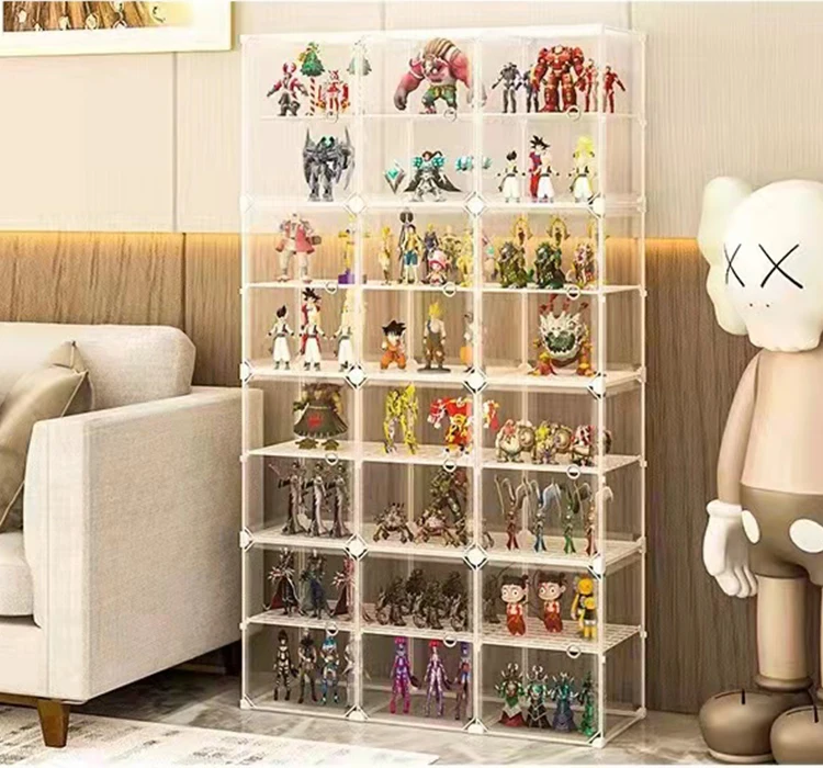 Modularization Household DIY Modular Cube Wardrobe Closet Storage Plastic Cabinet Foldable Organizer