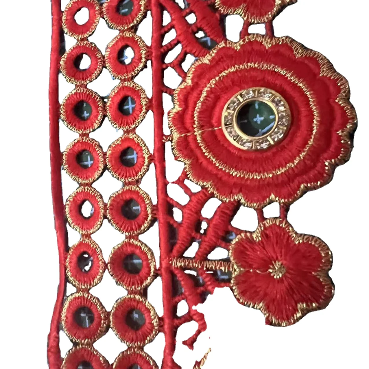 Floral Embroidery Design Neotrims Embroidered Sari Ribbon Trimming Or Salwar Kameeze Border