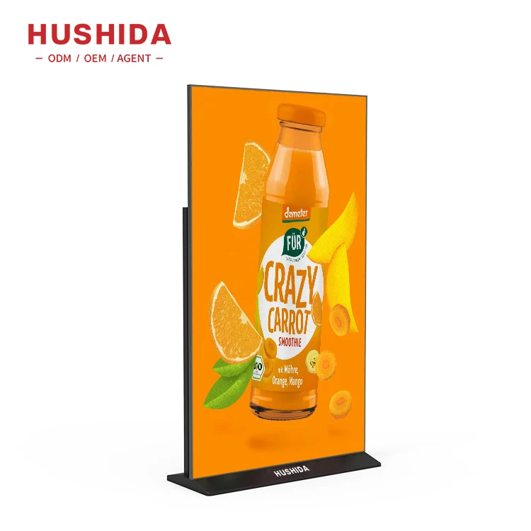 75 /85 inch Full Screen Digital Signage and display Floor Standing Advertising Display Standing Player Kiosk No touch screen
