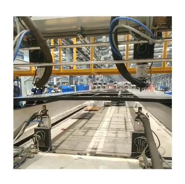 Car Panel Production Line Conveyor Jig Welding Shower for Bus