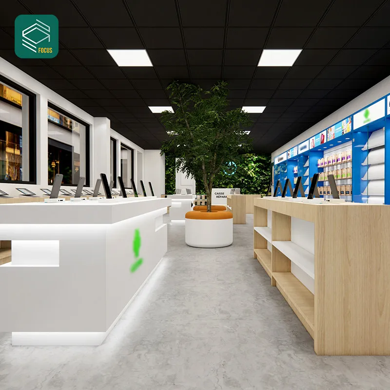 Custom Cellphone Case Mobile Phone Shop Displays Glass Cell Phone Display Accessories Showcase Phone Display