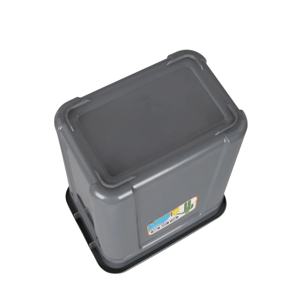 50 liter 60L plastic garbage trash can waste bin dustbin