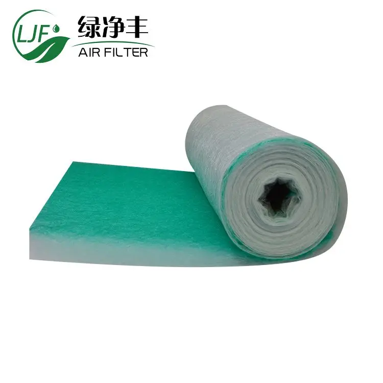 G3 G4 Spray Booth Paint Stop Floor Filter Fiberglass Filter Media  Spray Booth Paint Exhaust