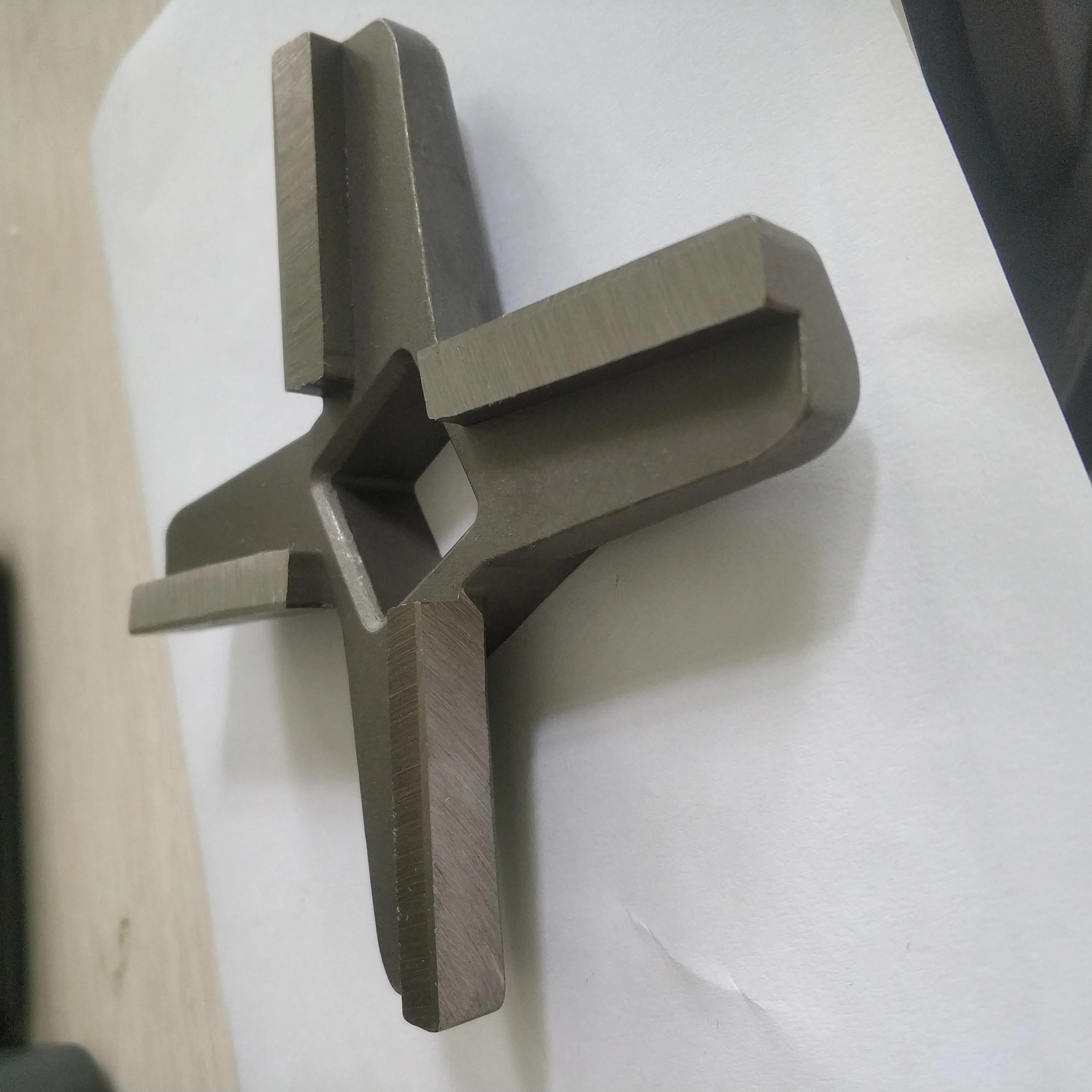 high quality #52 food meat processing industrial meat grinder knife / meat mincer blade