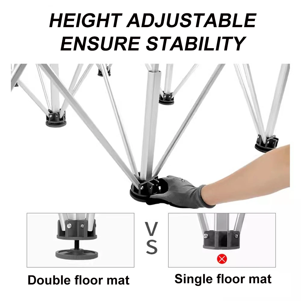 Spider Leg Telescopic Table Aluminium Alloy Workbench For Stone Slab Wood Glass Tile Bracket Table