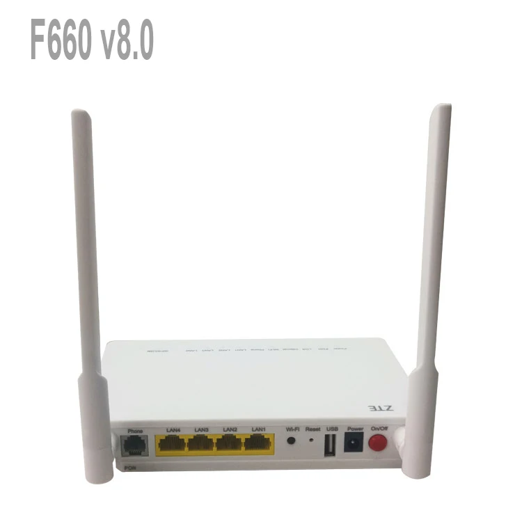 Optical Fiber Network 5G 5Gz SFP Routers Wireless Pppoe ONU WiFi FTTH Voice F670L F670 F610 F660 V8.0 F660 For ZTE ONU XPON ONT