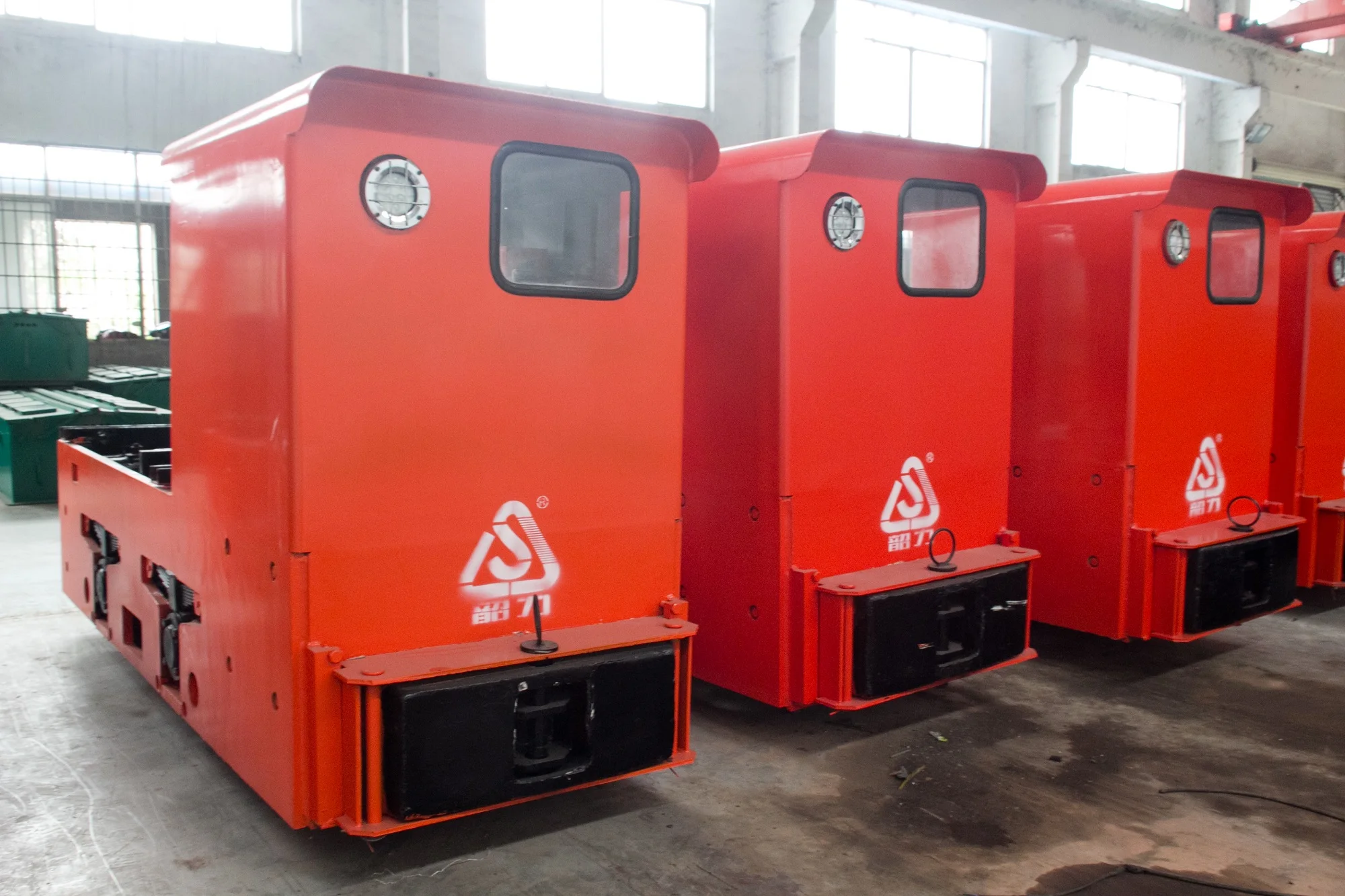 5 тонн Электрический Зеленый локомотив