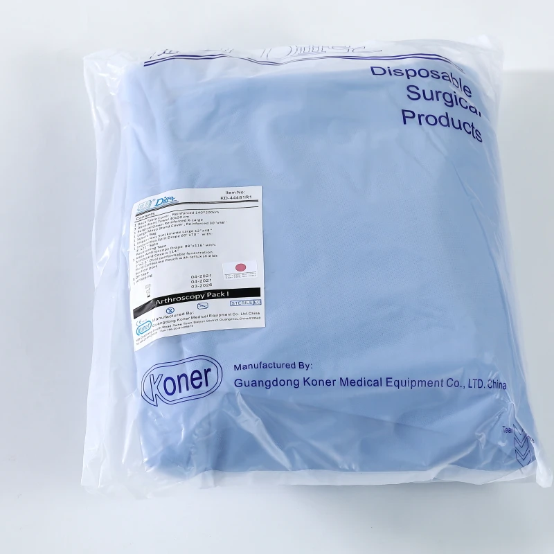 Wholesale Hospital Use Sterile Surgical Universal Knee Arthroscopy Pack Drape Set