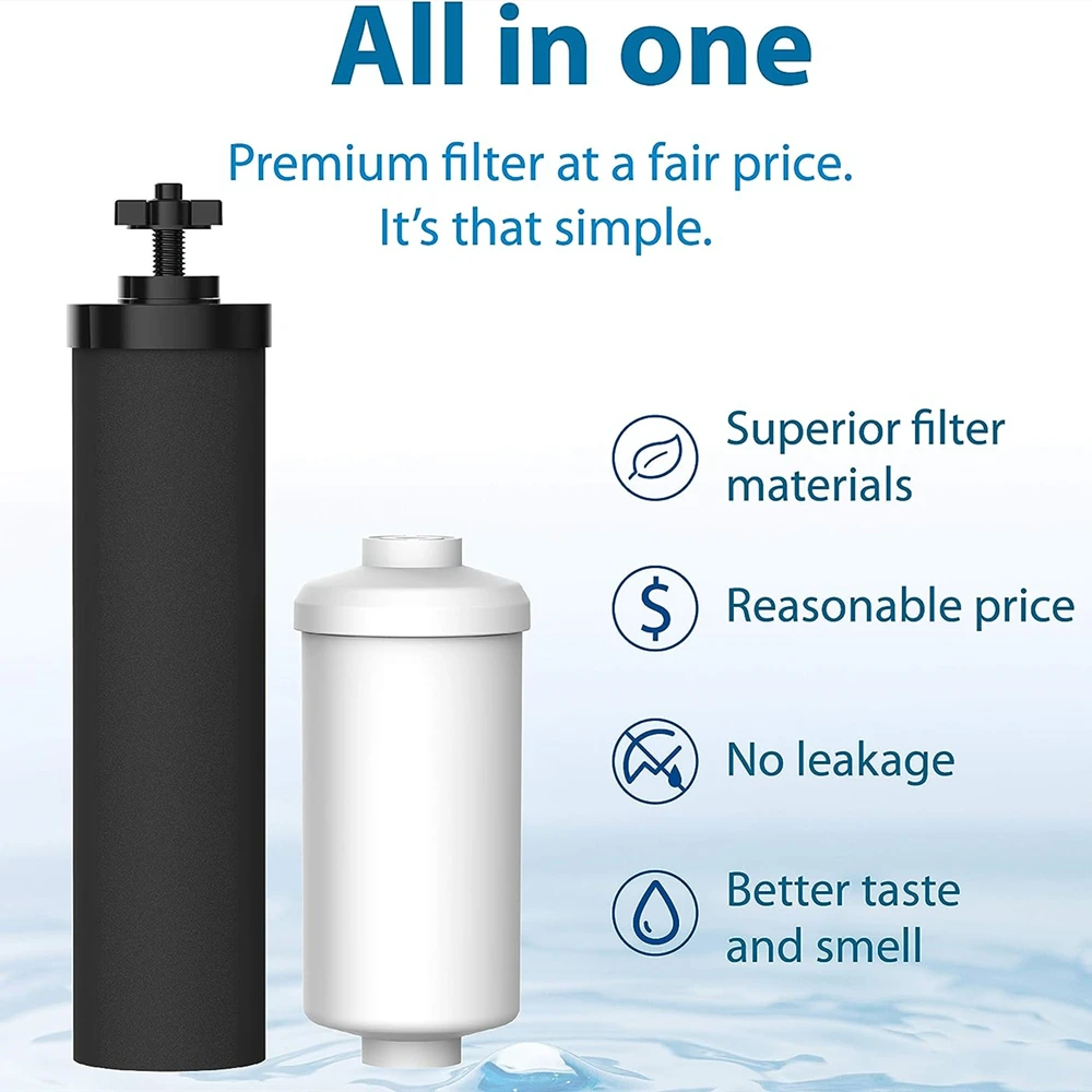 Emergencies Use S/S 2.3 Gallon Gravity-fed Water Purifier System with Stand