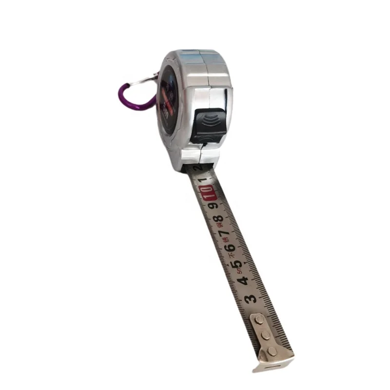high-end waterproof measuring tape Aluminum case stainless steel tape measure 5m Metal Ruler