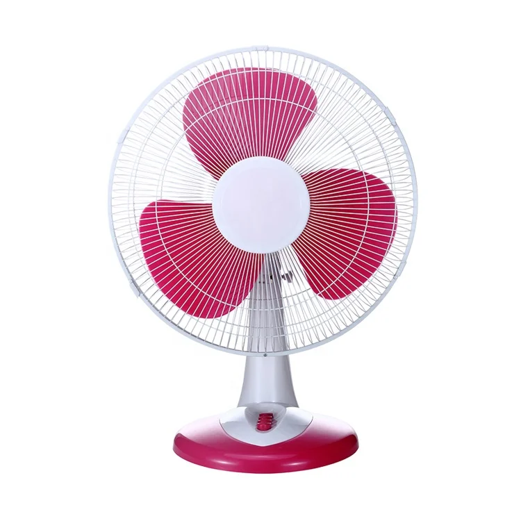 Custom air cooling electric 50w 220v plastic desk top china manufacturer table fan 16 inch for home bedroom office