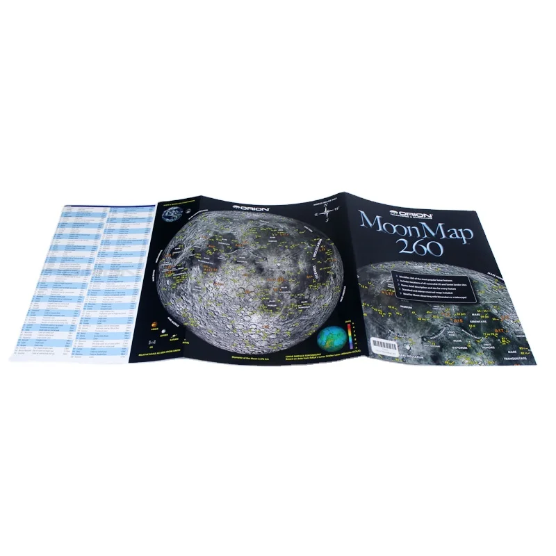 Custom Printing Brochure Booklet Instruction Manual Paper Brochure Flyer Half Fold Textured Product Catalogue