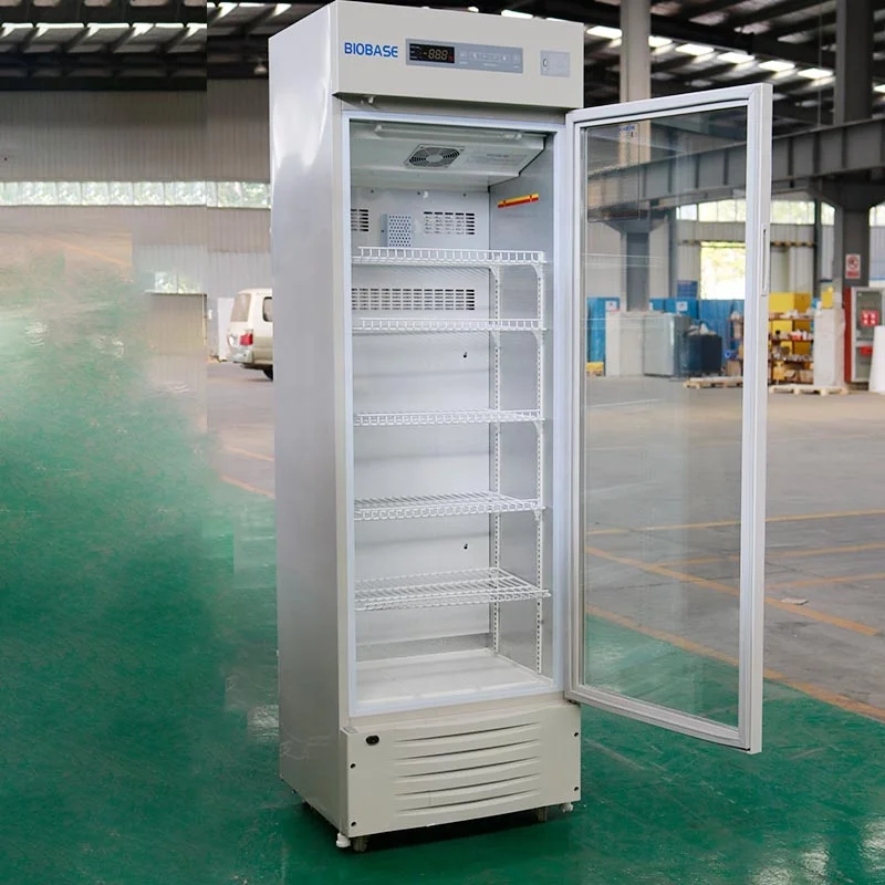 BIOBASE china refrigerator factory manufacturer 2 to 8 degree 298liters laboratory refrigerator for hospital