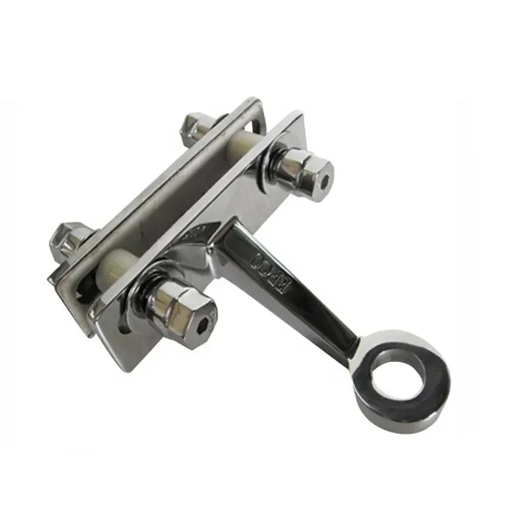 T Type Stainless steel two way glass fitting fin spider