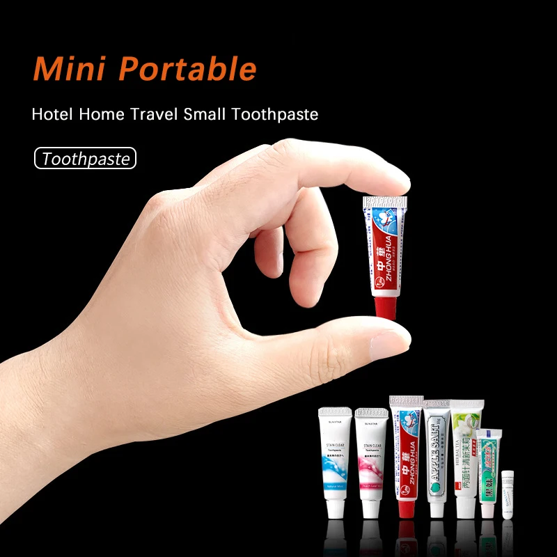 Custom Logo 3g / 5g / 6g / 10g / 15g / 20g / 25g Disposable Hotel Travel Size Mini Toothpaste Manufacturer