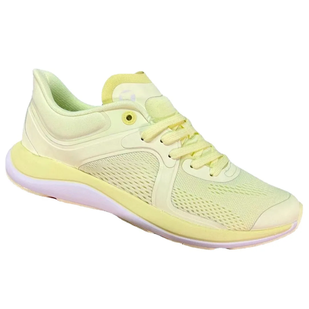 Luluwomen Sports Shoes Low Top Running Shoes Fabric Breathable Foam Soft Sole Yoga Fitness Leisure Running Shoes