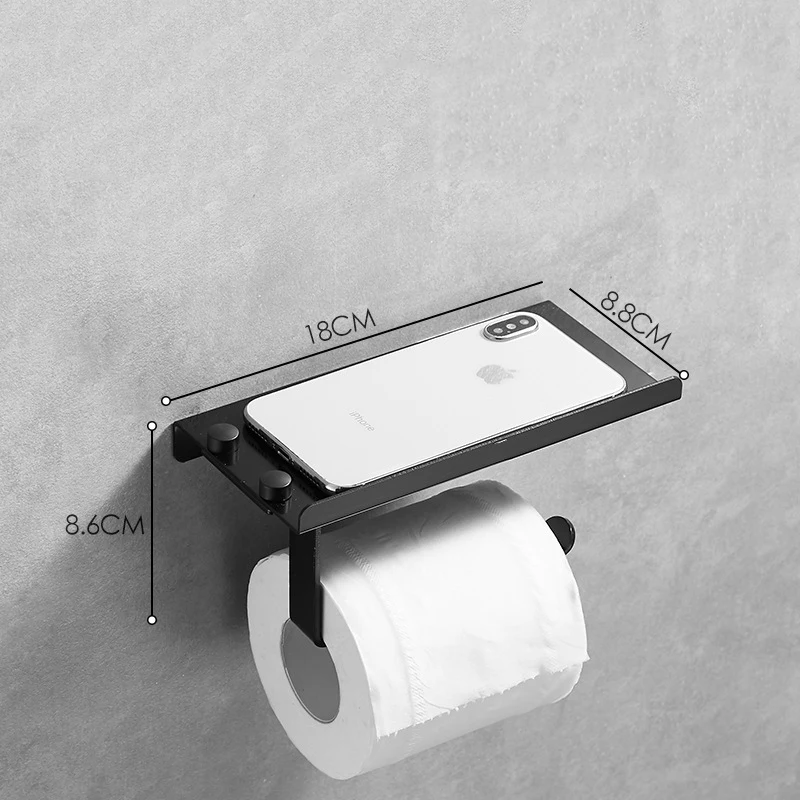 Pexmax Wall Mounted Bathroom Shelf Towel Rack and Storage rack 3PCS bathroom hardware set